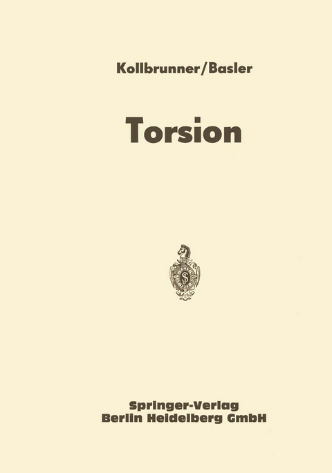 Torsion - Curt Friedrich Kollbrunner, Konrad Basler