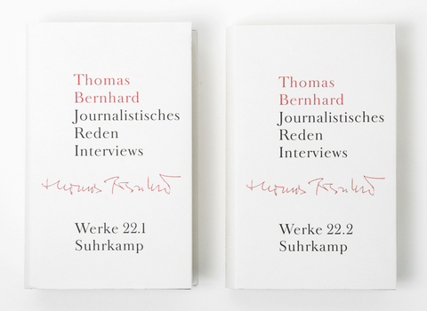 Werke in 22 B&auml;nden - Thomas Bernhard