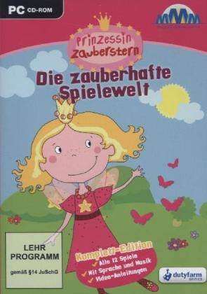 Prinzessin Zauberstern - die zauberhafte Spielewelt, 1 CD-ROM