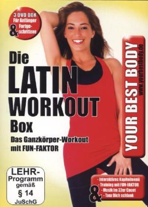 Die Latin Workout Box, 3 DVDs - Andrea Bodor