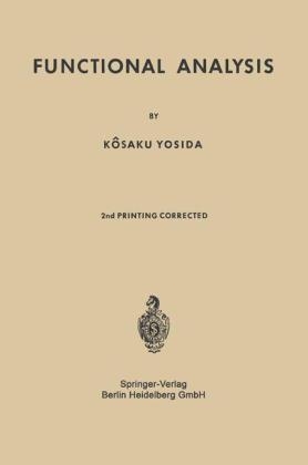Functional Analysis - Kōsaku Yoshida