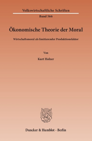 Ökonomische Theorie der Moral.