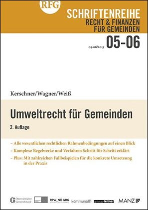 Umweltrecht f&uuml;r Gemeinden - Ferdinand Kerschner, Erika M Wagner, Rainer Wei&szlig;