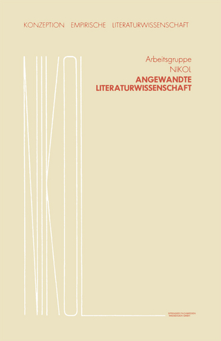 Angewandte Literaturwissenschaft