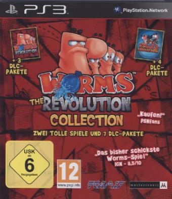 Worms The Revolution Collection, PS3-DVD