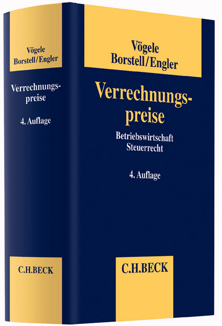 Verrechnungspreise - Alexander V&ouml;gele, Thomas Borstell, Gerhard Engler