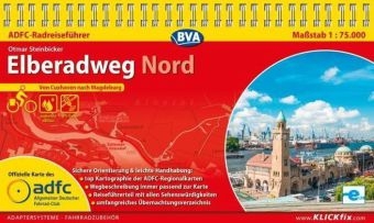 ADFC-Radreisef&uuml;hrer Elberadweg Nord 1:75.000 praktische Spiralbindung, rei&szlig;- und wetterfest, GPS-Tracks Download