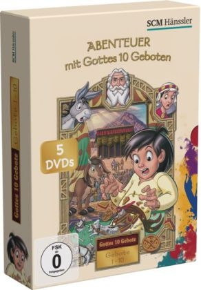 Abenteuer mit Gottes 10 Geboten, 5 DVDs