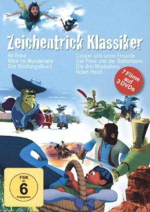 Zeichentrick Premium Collection, 3 DVDs