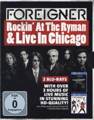 Rockin' At The Ryman + Live In Chicago (Boxset), 2 Blu-rays -  Foreigner