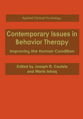 Contemporary Issues in Behavior Therapy