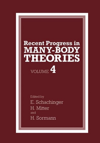 Recent Progress in Many-Body Theories