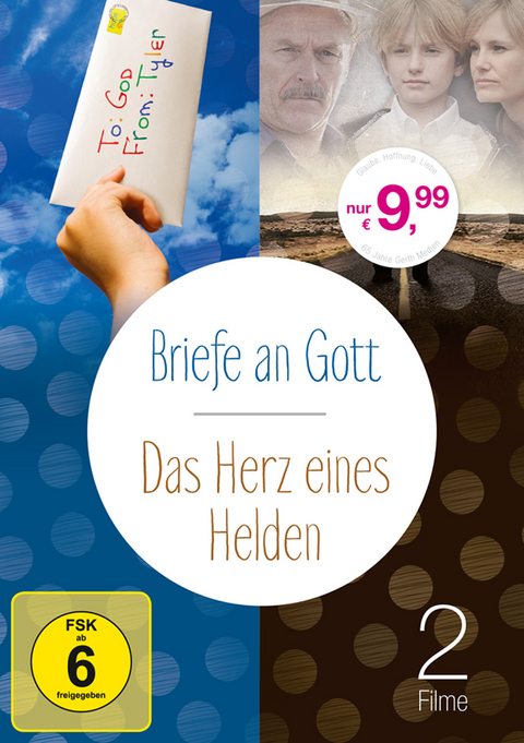 Doppel-DVD Briefe an Gott & Das Herz eines Helden