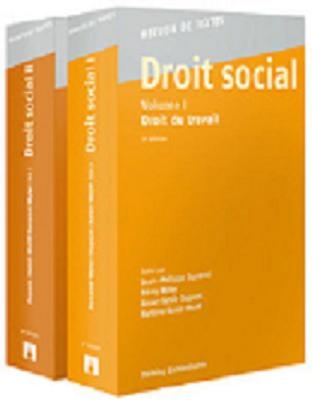 Droit social, Volumes I + II - 