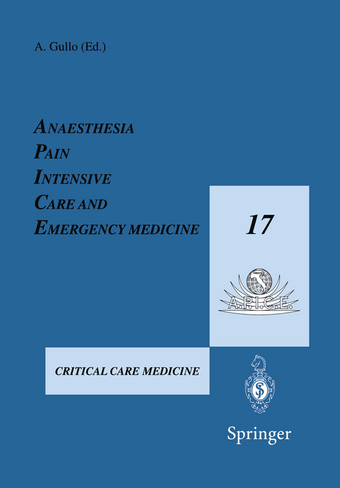 Anaesthesia, Pain, Intensive Care and Emergency Medicine &mdash; A.P.I.C.E. - 