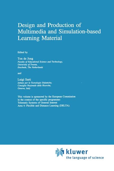 Design and Production of Multimedia and Simulation-based Learning Material - 