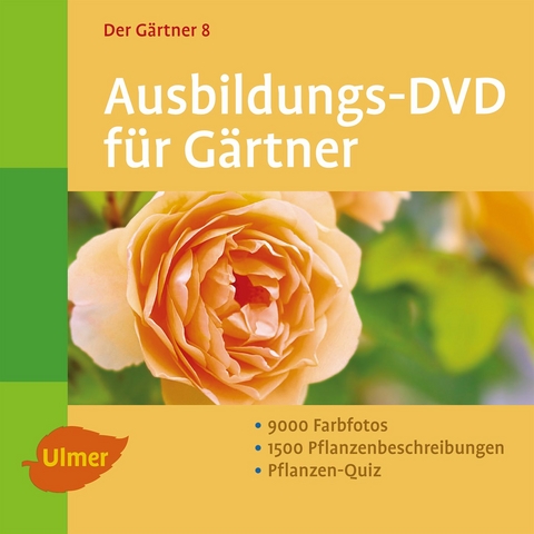 Der G&auml;rtner 8. Ausbildungs-DVD f&uuml;r G&auml;rtner - Peter Dietze, Herbert Beer, Burkhard Bohne