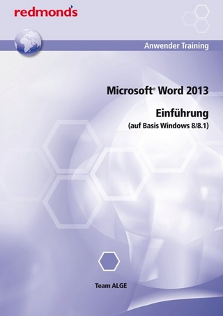 Microsoft Word 2013 Einführung (auf Basis Windows 8/8.1)