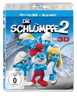 Die Schlümpfe 2 3D, 2 Blu-rays + Digital HD Ultraviolet