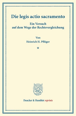 Die legis actio sacramento.