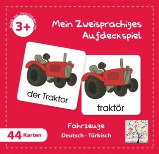 Mein Zweisprachiges Aufdeckspiel, Fahrzeuge, Türkisch (Kinderspiel)