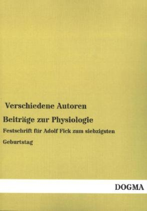 Beitr&Atilde;&curren;ge zur Physiologie - 