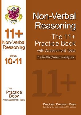 11+ Non-Verbal Reasoning Practice Book with Assessment Tests (Ages 10-11) for the CEM Test -  CGP Books