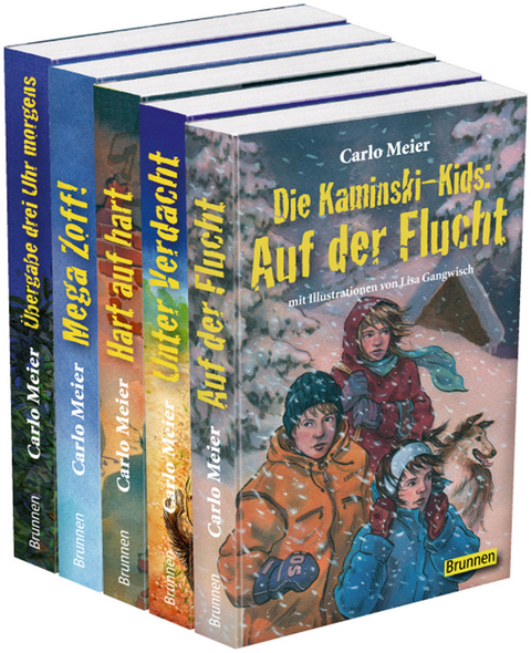 Die Kaminski-Kids &ndash; 5er-Paket 1 - Carlo Meier