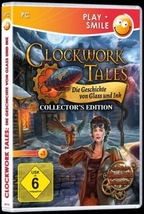 Clockwork Tales: Die Geschichte von Glass and Ink (Collector's Edition), CD-ROM