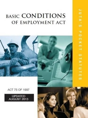 Basic conditions of employment act 75 of 1997 & regulations - 