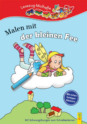 LESEZUG/ Malbuch: Malen mit der kleinen Fee