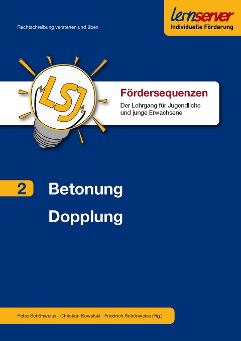 F&ouml;rdersequenz Band 2: Betonung und Konsonantenverdopplung - Petra Sch&ouml;nweiss