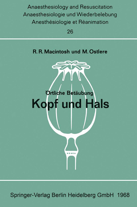 &Ouml;rtliche Bet&auml;ubung Kopf und Hals - Robert R. Macintosh, Mary Ostlere