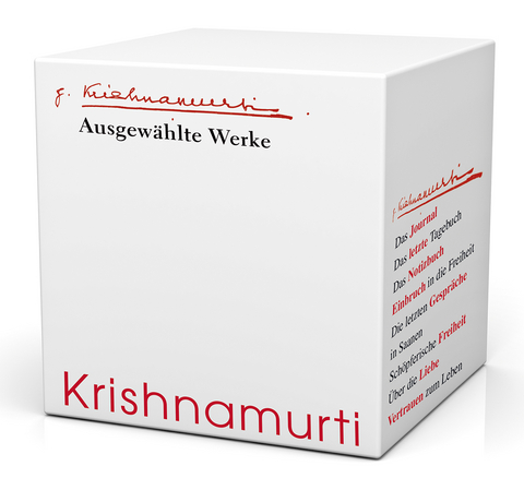 Krishnamurti Ausgew&auml;hlte Werke - Jiddu Krishnamurti