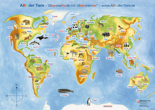 ABC der Tiere 1 - Poster zu den Ankertieren