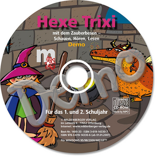 Hexe Trixi mit dem Zauberbesen