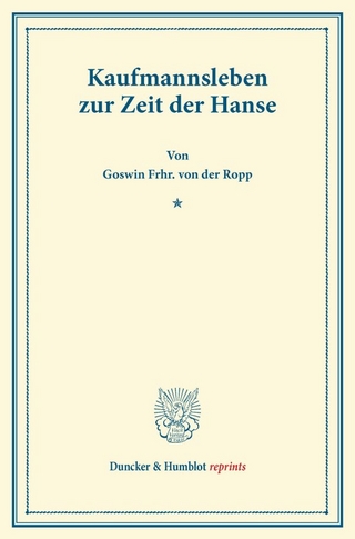 Kaufmannsleben zur Zeit der Hanse.