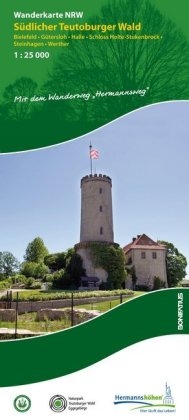 Wanderkarte NRW: Südlicher Teutoburger Wald