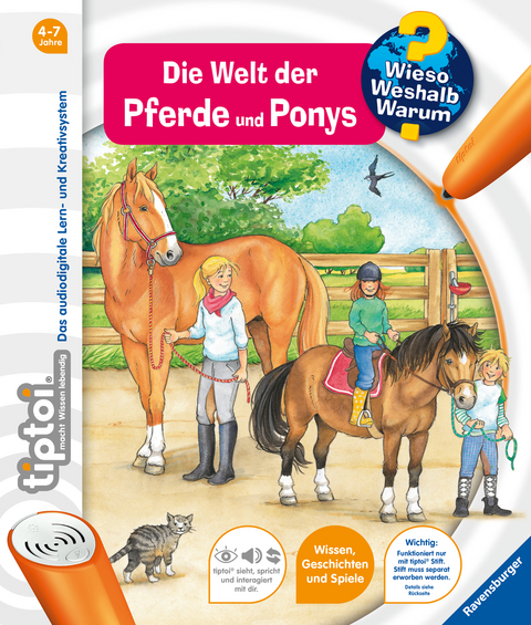 tiptoi&reg; Wieso? Weshalb? Warum? Die Welt der Pferde und Ponys - Inka Friese