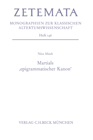 Zetemata / Martials 'epigrammatischer Kanon'