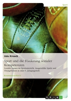 Sport und die Förderung sozialer Kompetenzen