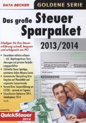 Das gro&szlig;e Steuersparpaket 2013/2014, CD-ROM