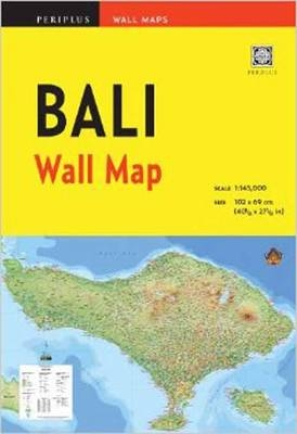 Bali Wall Map