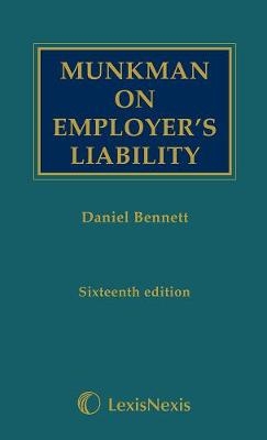 Munkman on Employer's Liability