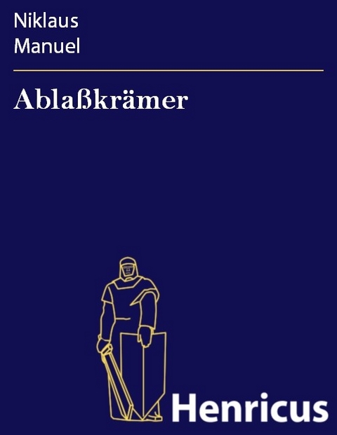Abla&szlig;kr&auml;mer -  Niklaus Manuel