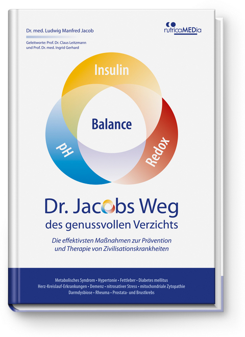 Dr. Jacobs Weg des genussvollen Verzichts: Die effektivsten Ma&szlig;nahmen zur Pr&auml;vention und Therapie von Zivilisationskrankheiten - Ludwig Manfred Dr.med.Jacob