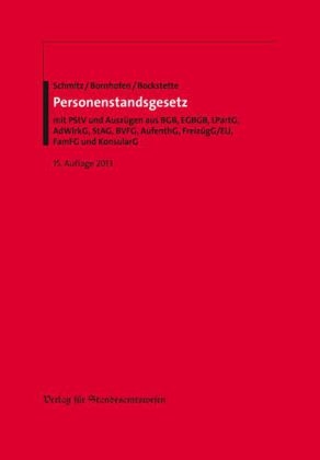 Personenstandsgesetz - 