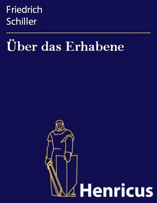 Über das Erhabene