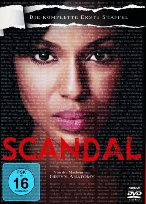 Scandal - Die komplette erste Staffel. Staffel.1, 2 DVDs
