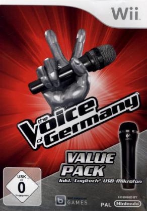 The Voice of Germany, Value Pack, 1 Nintendo Wii-Spiel + Logitech USB-Mikrofon